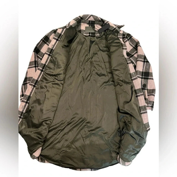 NWT Blank NYC Plaid Long Shacket L - Picture 4 of 5
